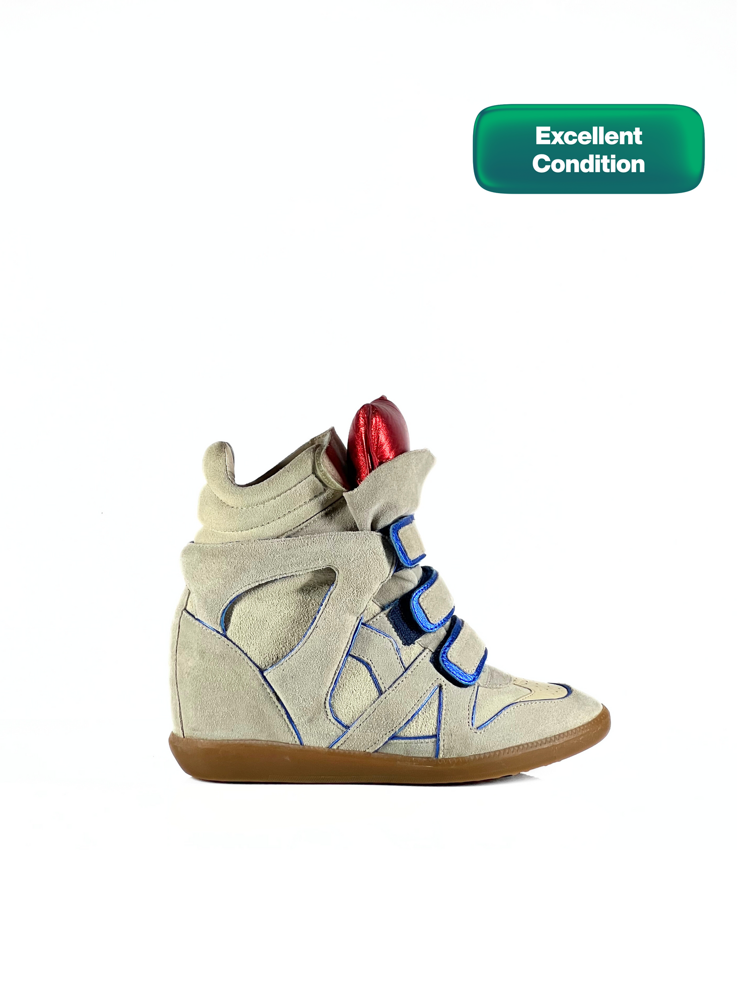 Isabel Marant Bekett - Beige/Blue/Red - 128