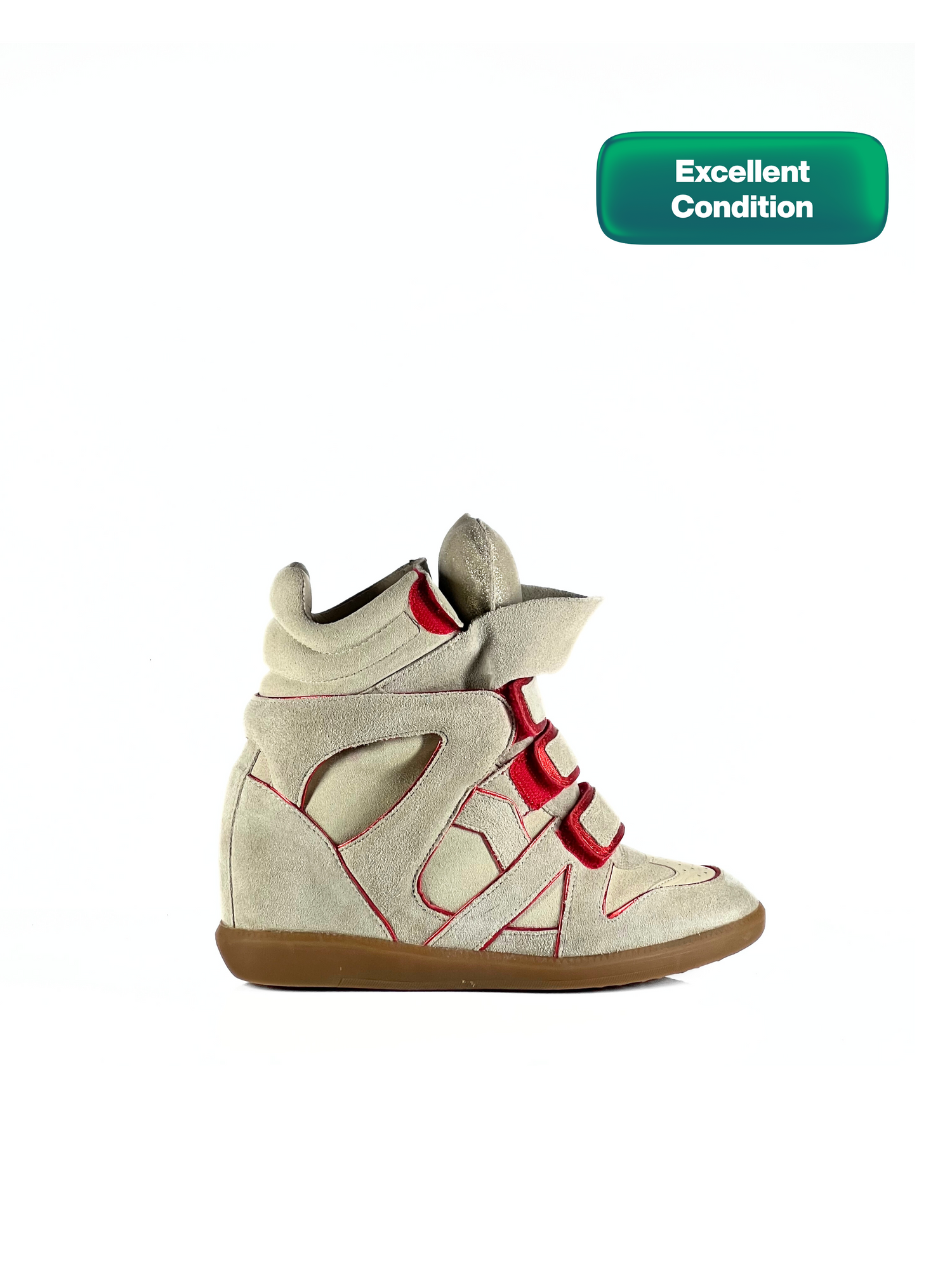 Isabel Marant Bekett - Beige & Rouge - 126