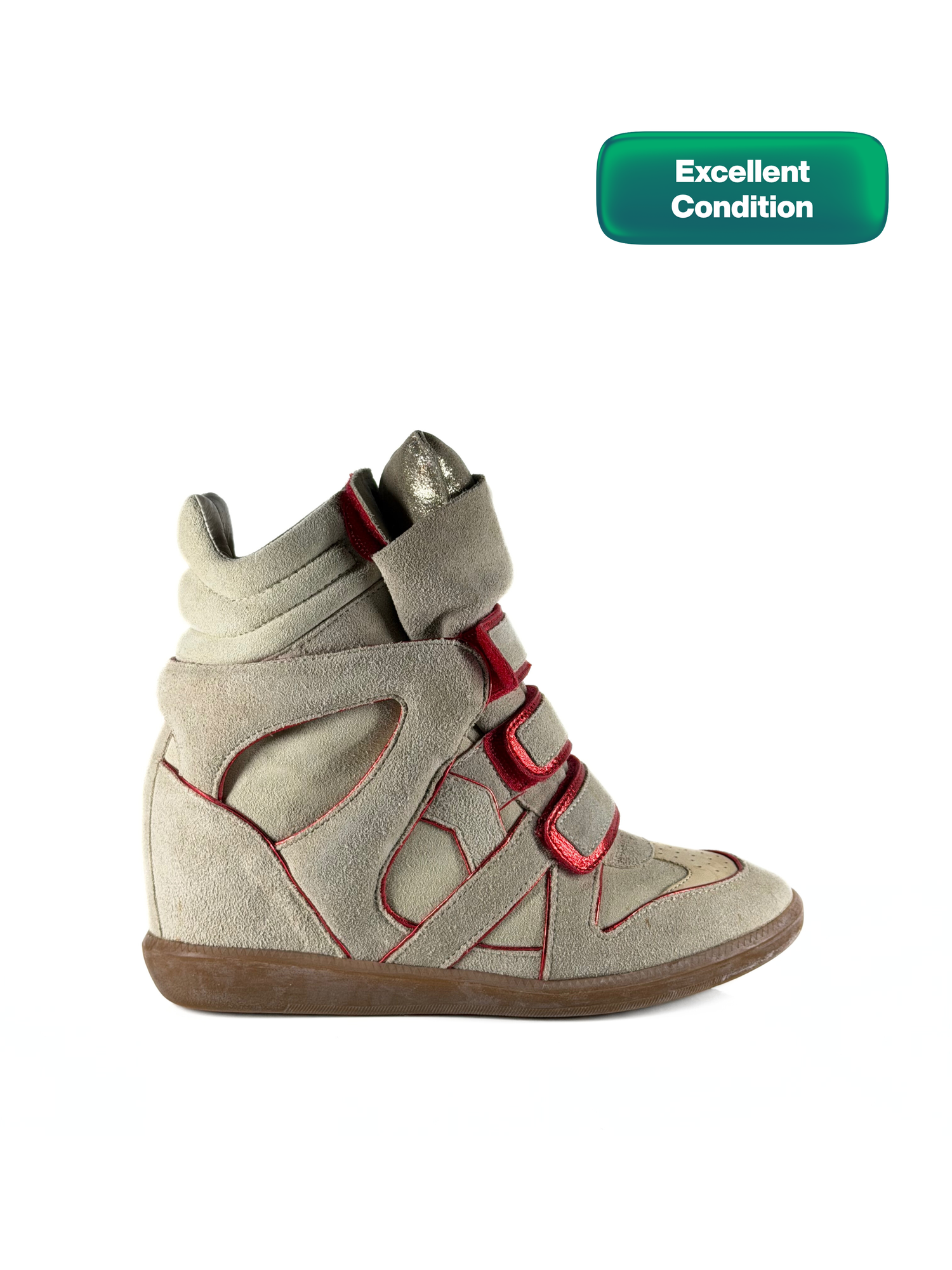 Isabel Marant Bekett - Beige/Rouge 575