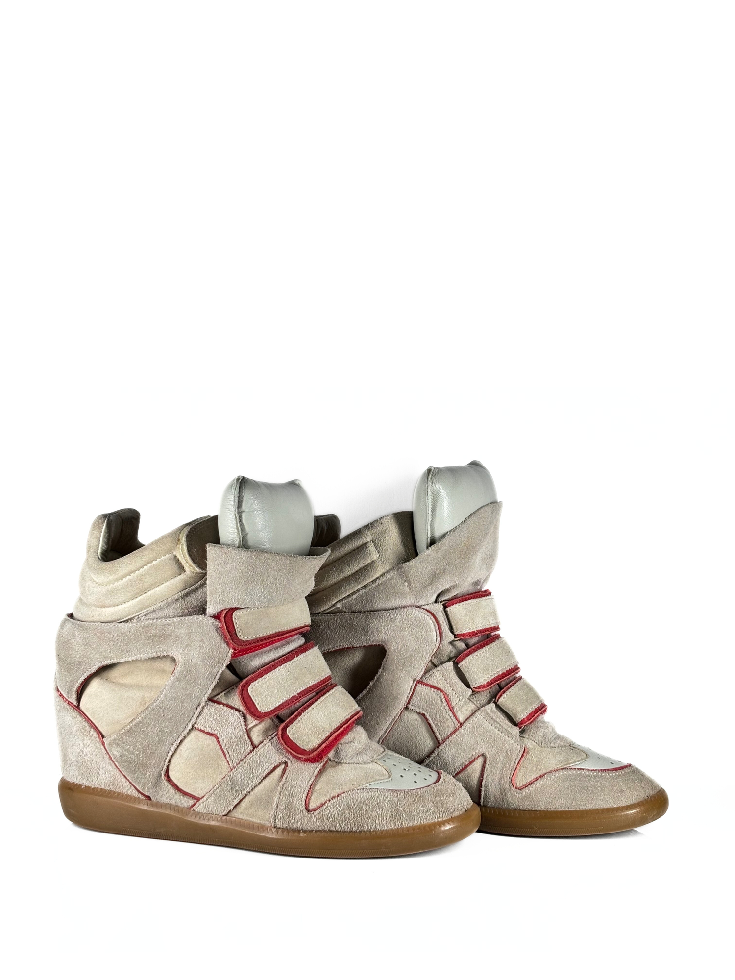 Isabel Marant Bekett - Beige/Rouge 568