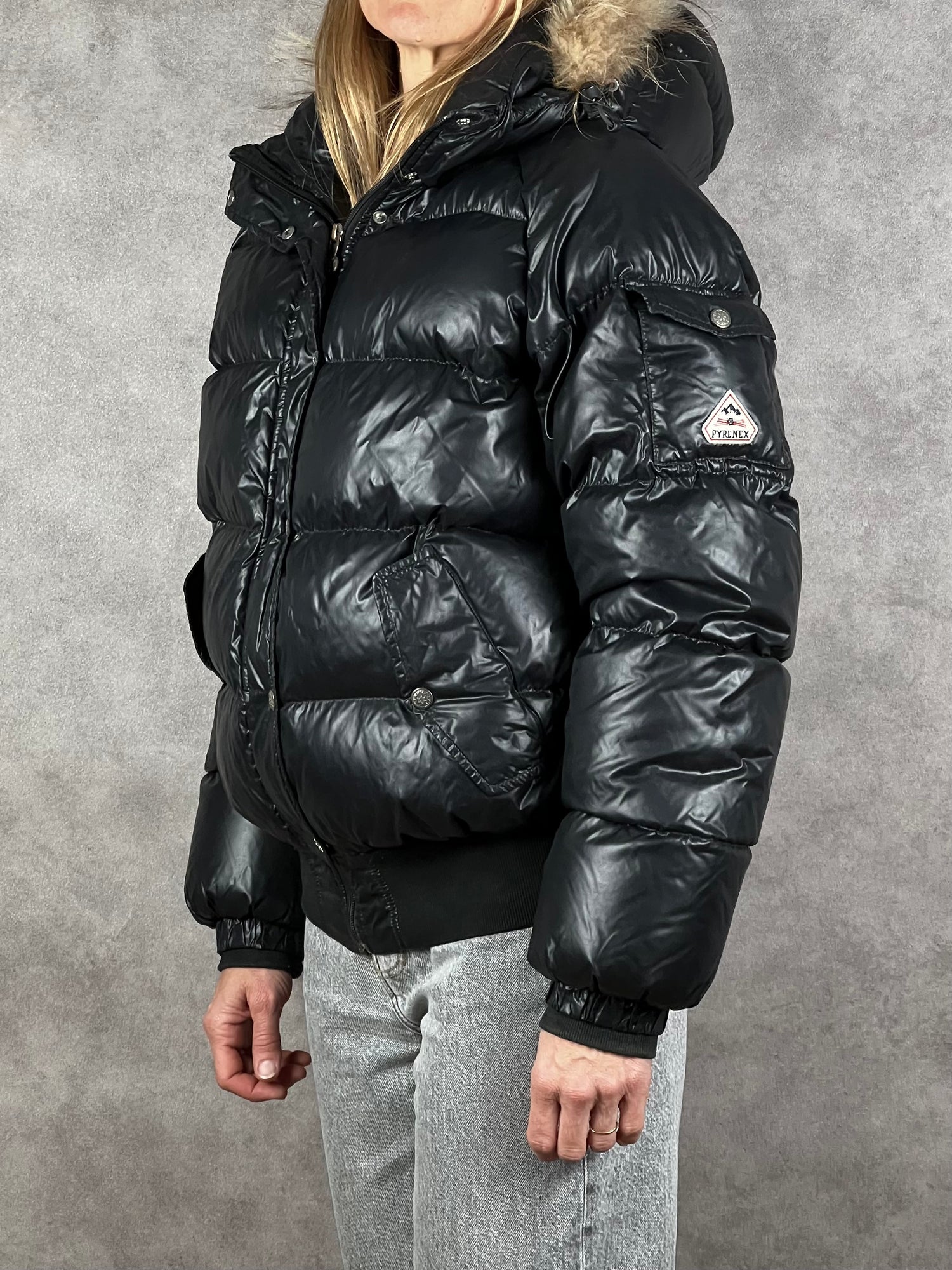 Doudoune Pyrenex Navy Noir - 30