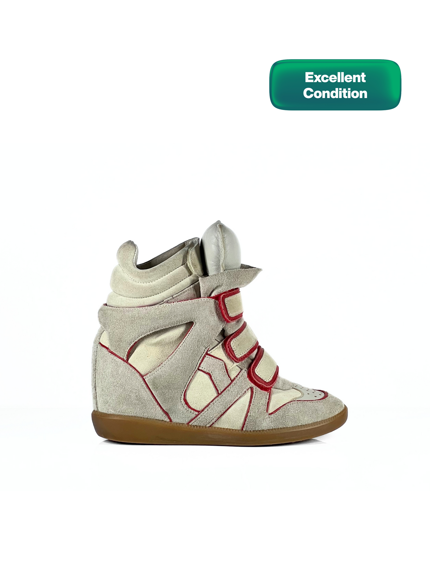 Isabel Marant Bekett - Beige / Rouge - 149