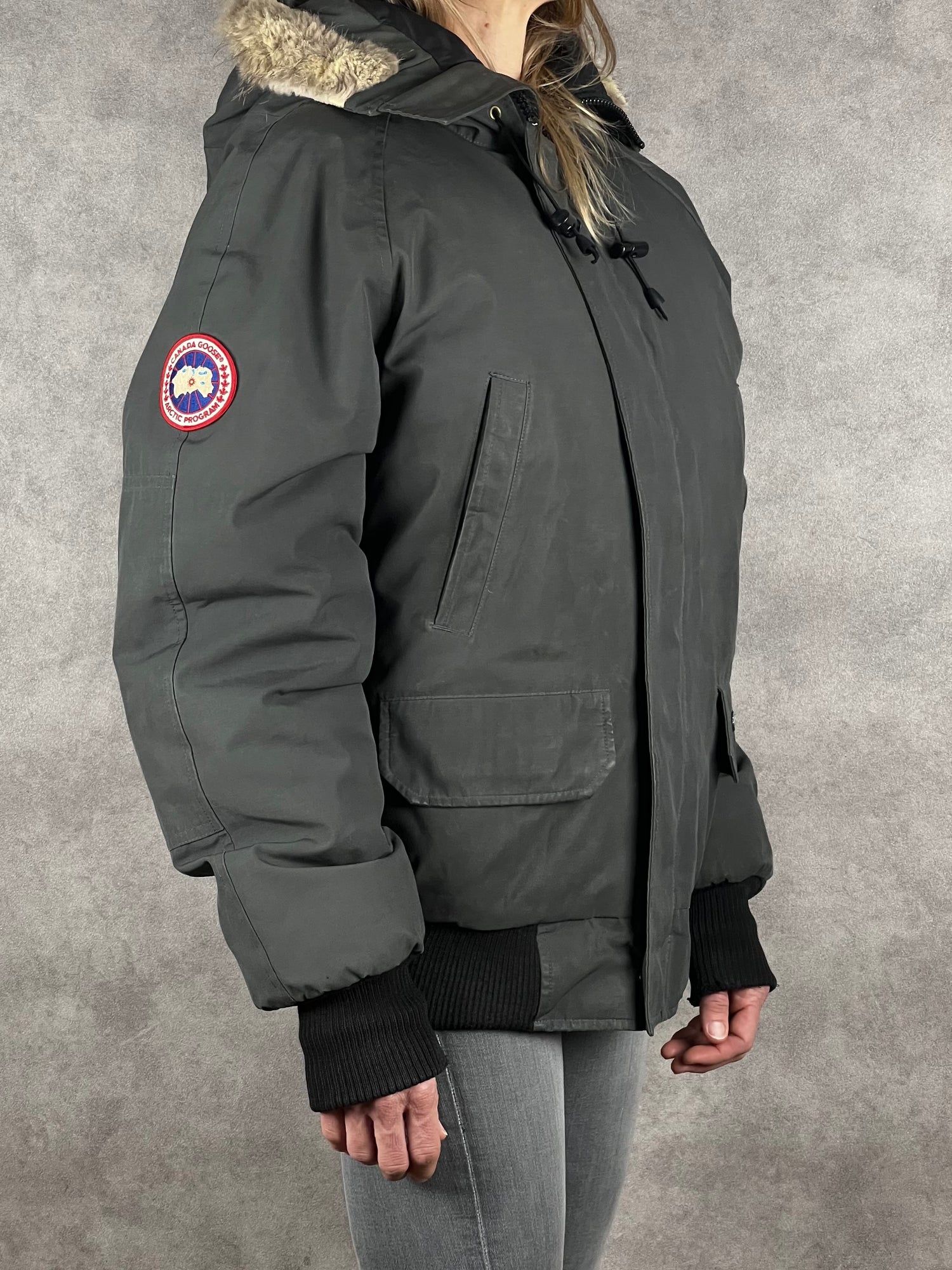 Blouson Canada Goose Aviateur Chilliwack Gris - 6