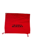 Red dust bag