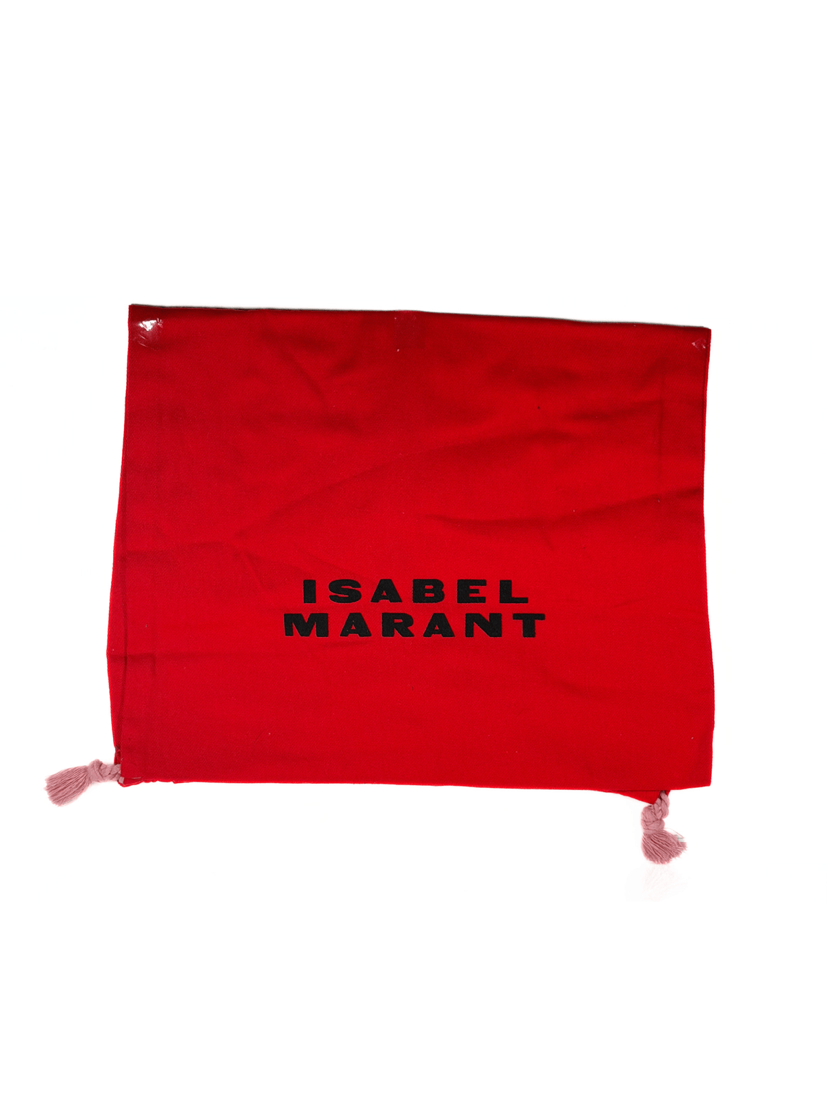 Red dust bag